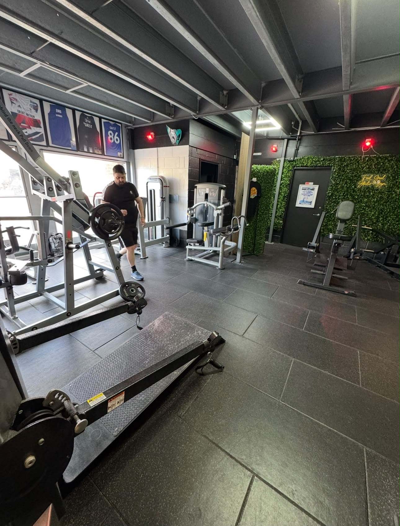 The Feel Good gym floor