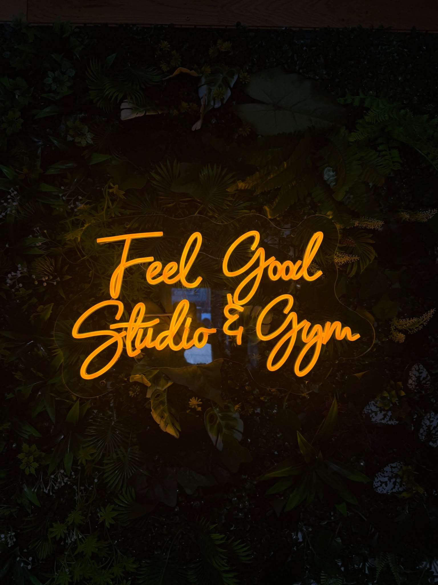 The Feel Good neon sign